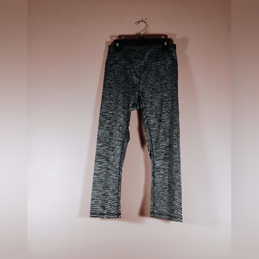 RBX Gray Cropped Capri Activewear Leggings Small - Picture 7 of 7